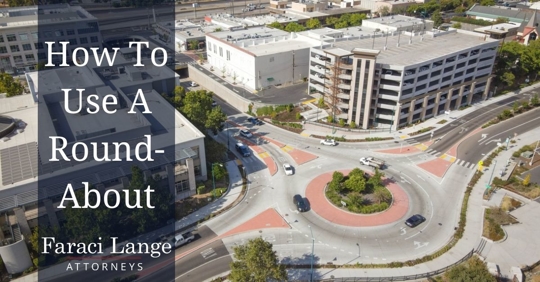 Overhead of a roundabout